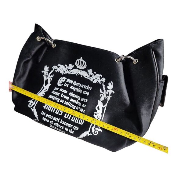 NWOT Multipurpose Vegan Suede Letters Shoulder Bag Spacious Interior Casual - Picture 2 of 14